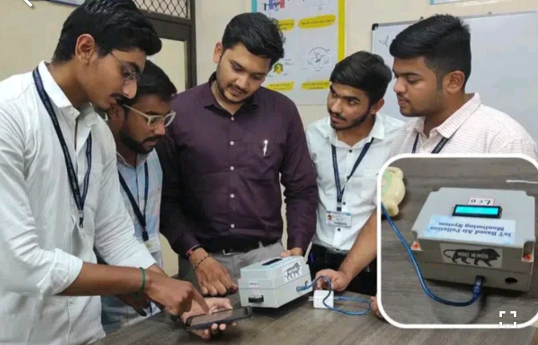 Engineering students created an amazing device that captures the elements that spread pollution in the air.