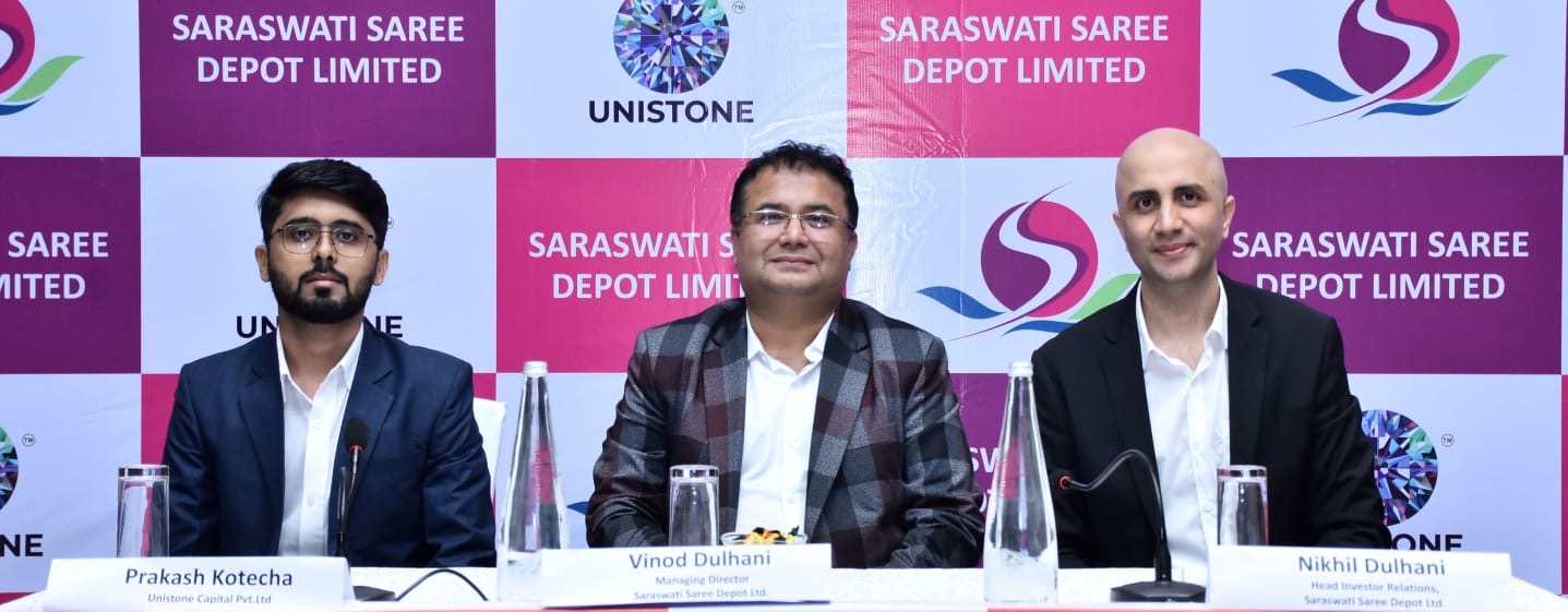SARASWATI SAREE DEPOT LIMITED INITIAL PUBLIC OFFER TO OPEN ON AUGUST 12, 2024