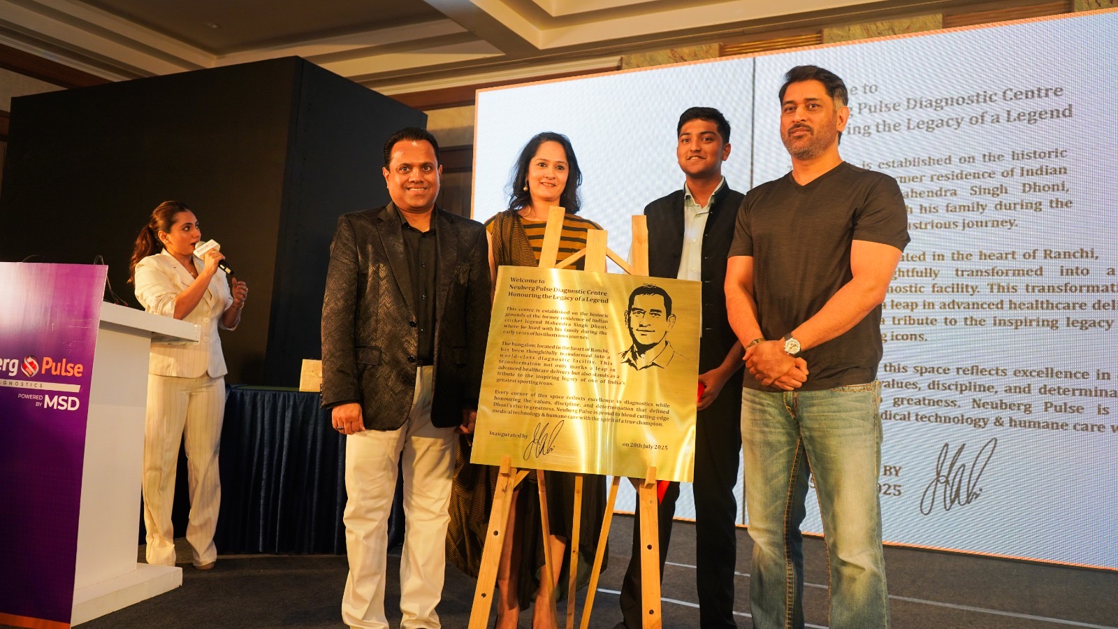 Neuberg Pulse Partners with Mahendra Singh Dhoni to Launch State-of-the-Art Integrated Diagnostics Centre with Ranchi’s First Upgraded PET-CT